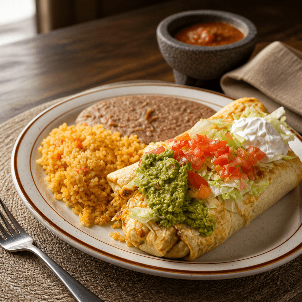 Dinner Chimichangas