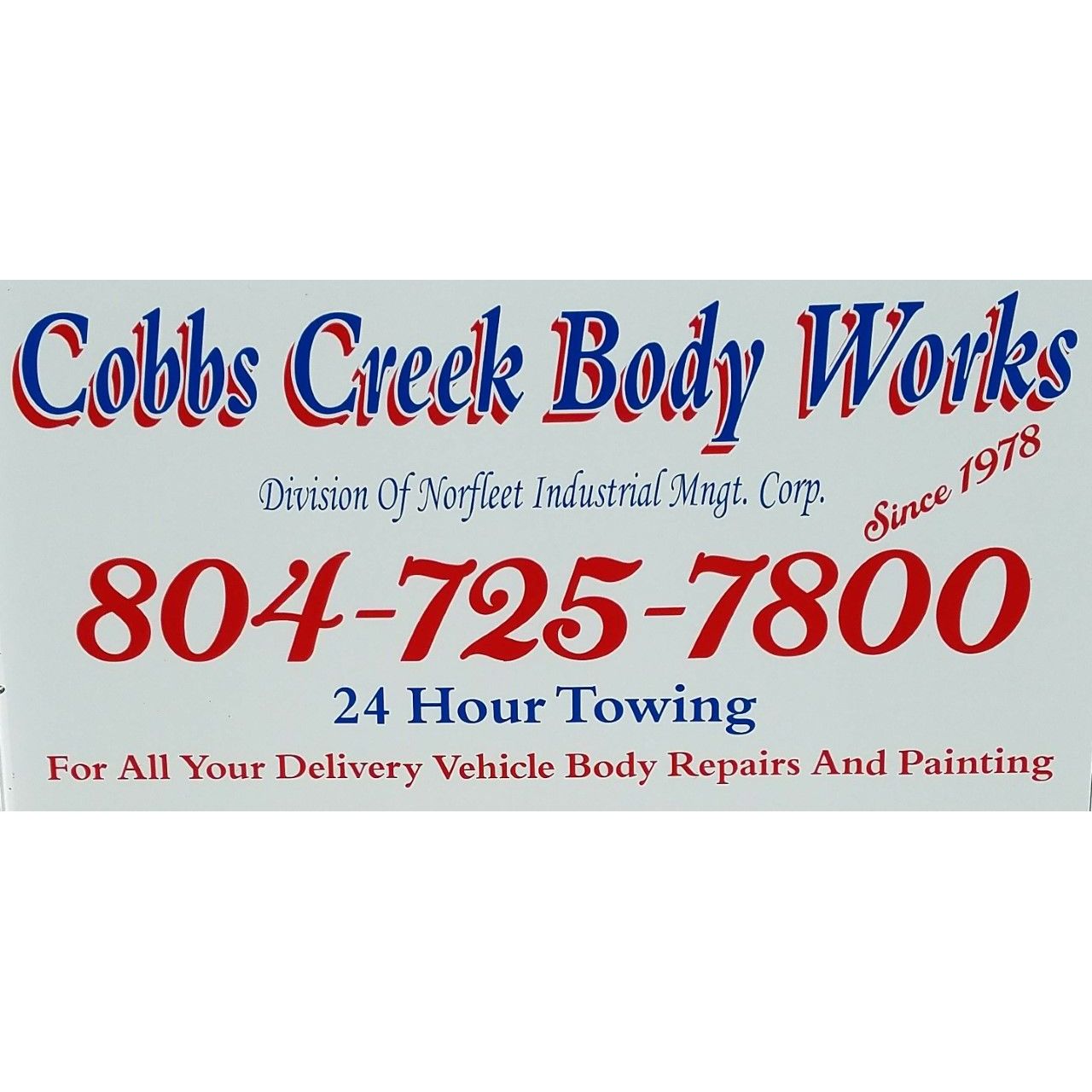 Cobbs Creek Body Works Logo