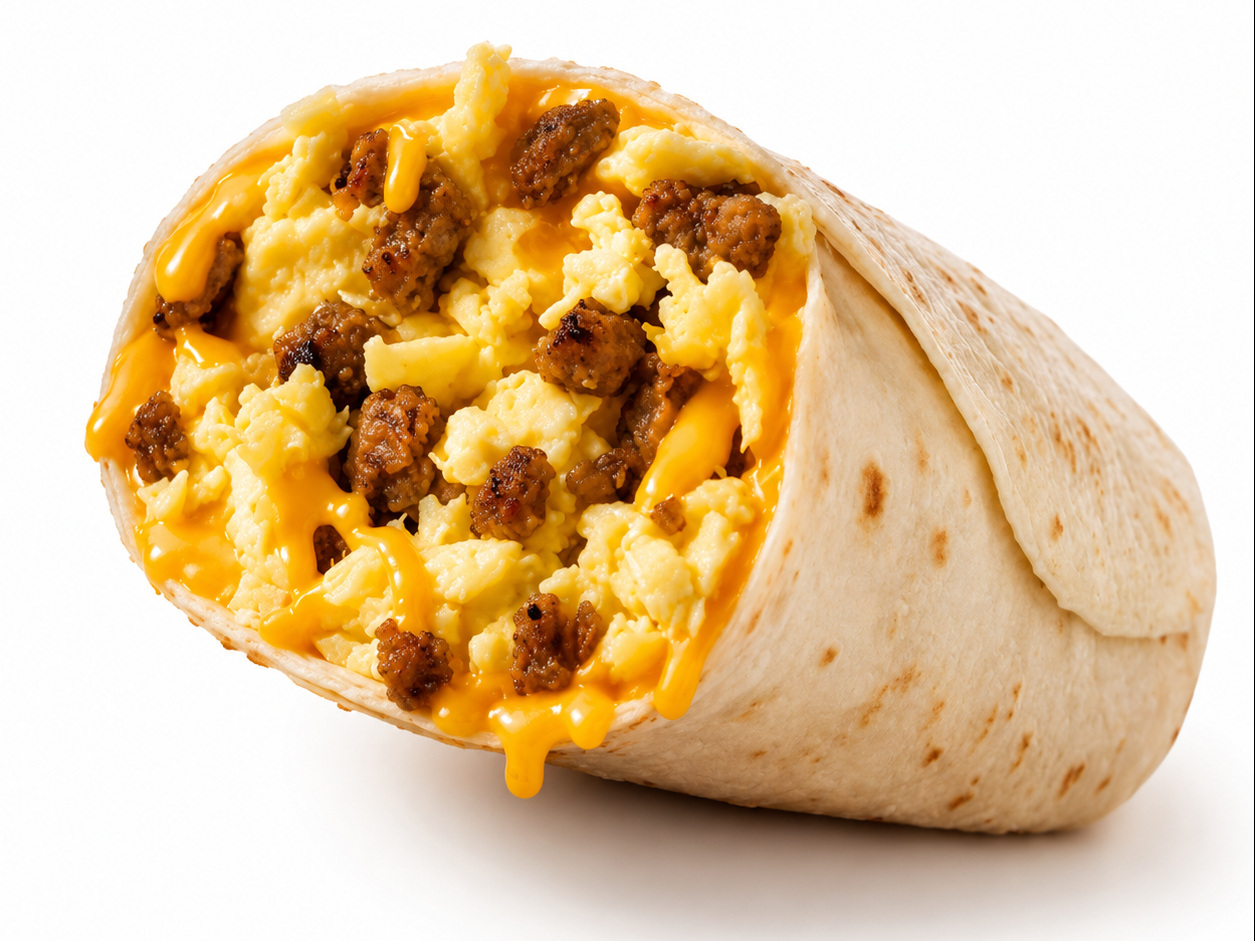 Chorizo & Eggs Burrito