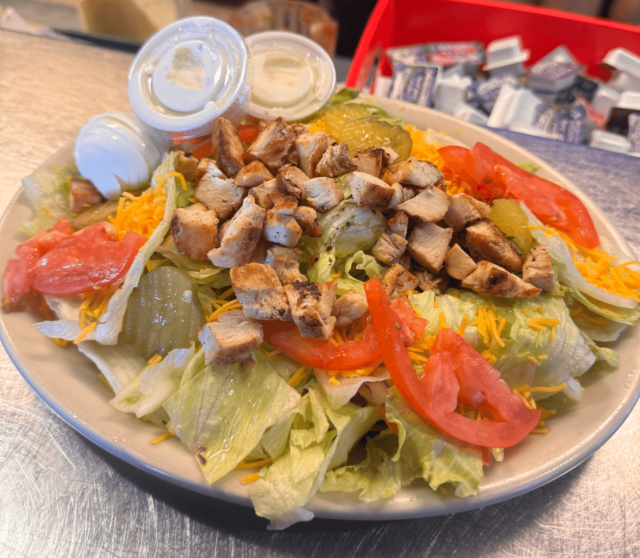 Grilled Chicken Salad