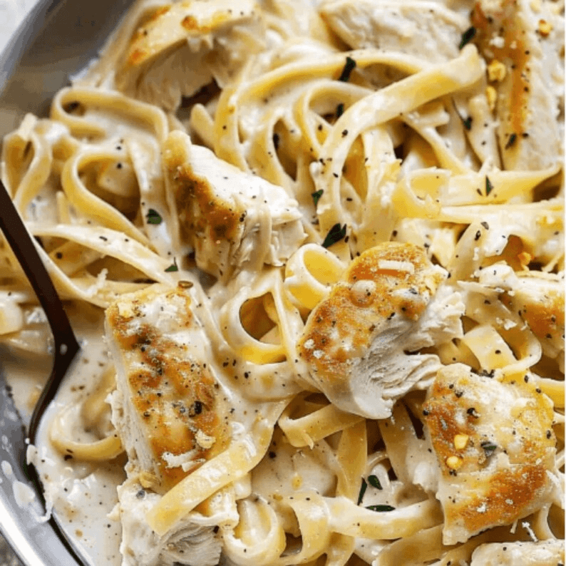 Blackened Chicken Alfredo