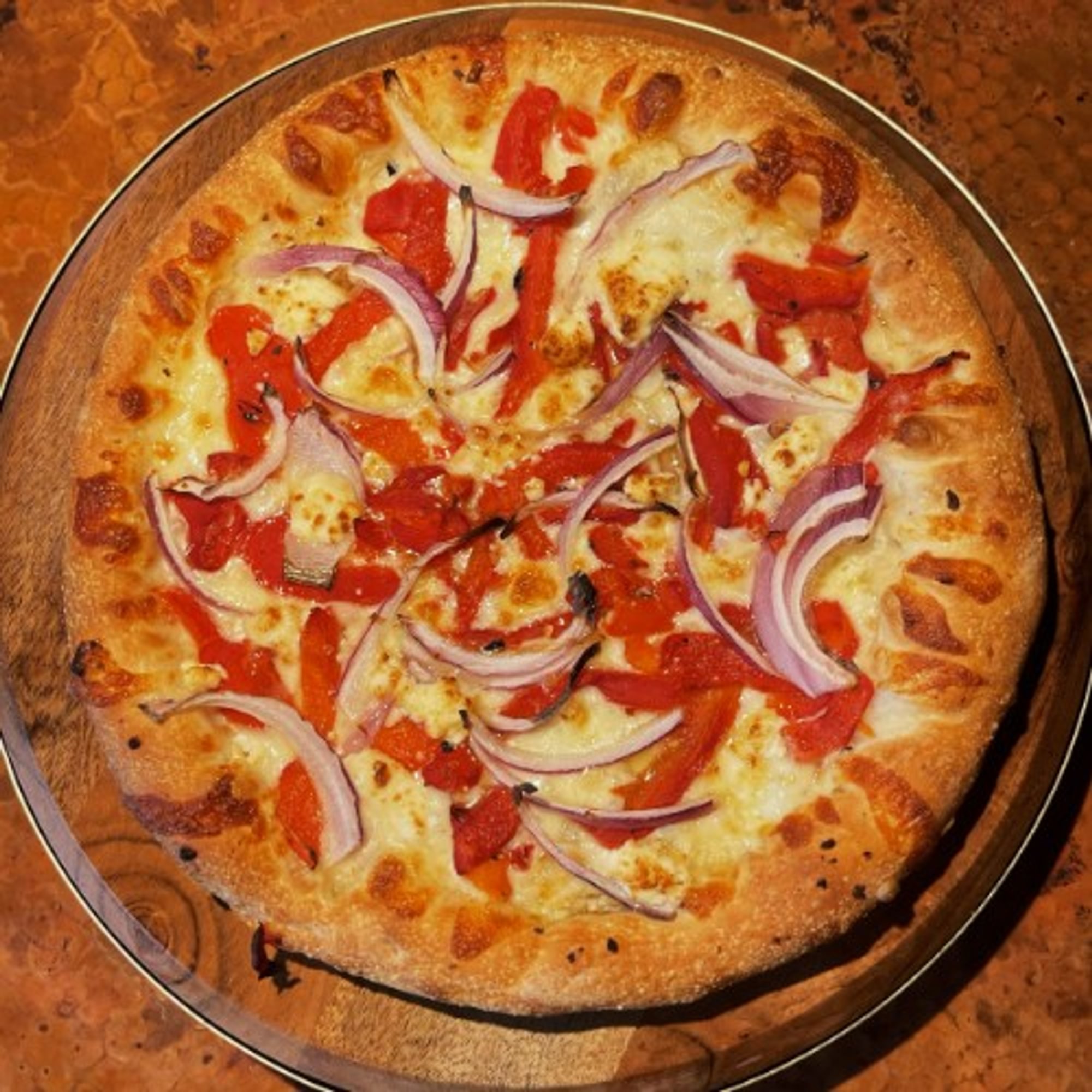 Roasted Red Pepper Pizza (Small 10")