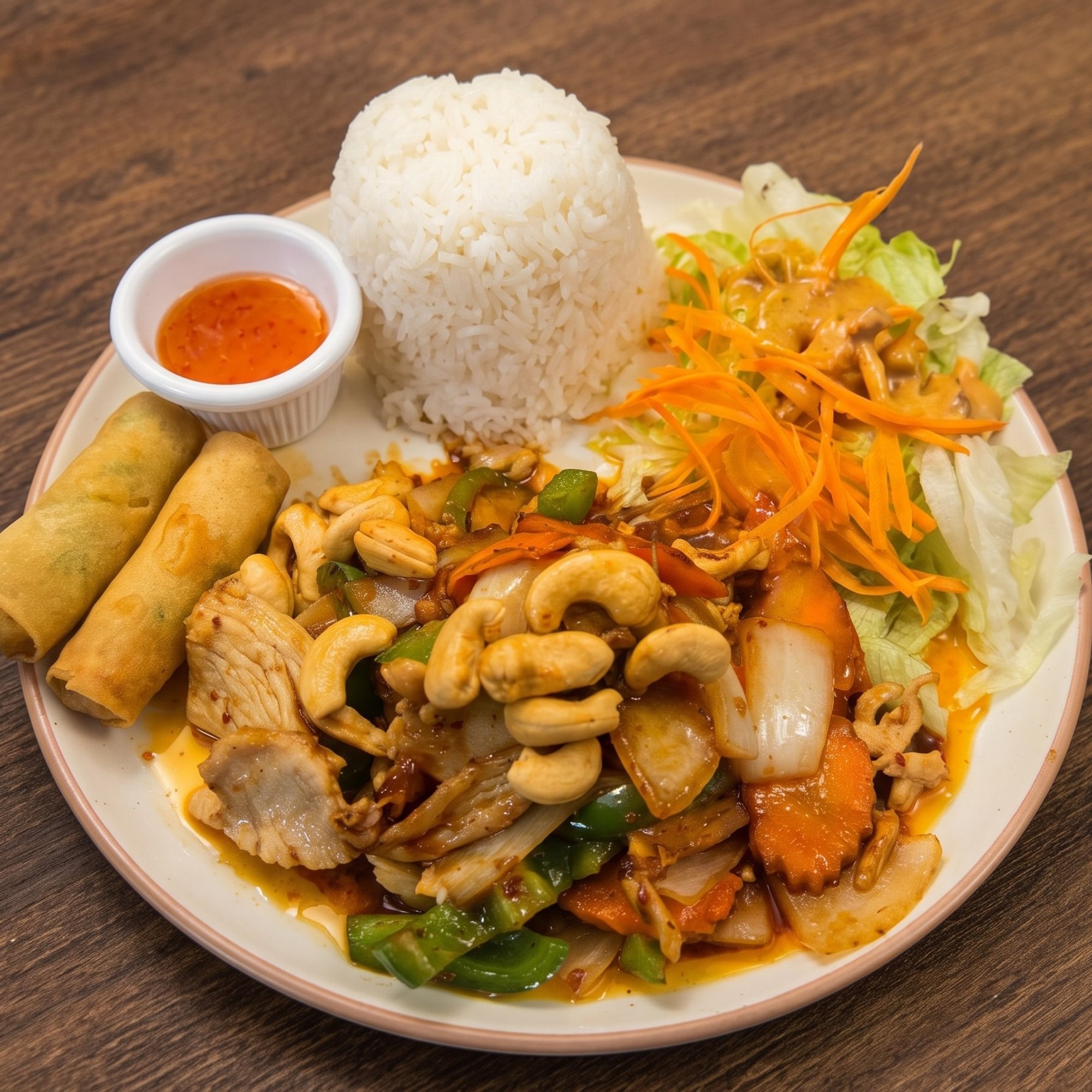 L Cashew Nut Stir-Fried Set