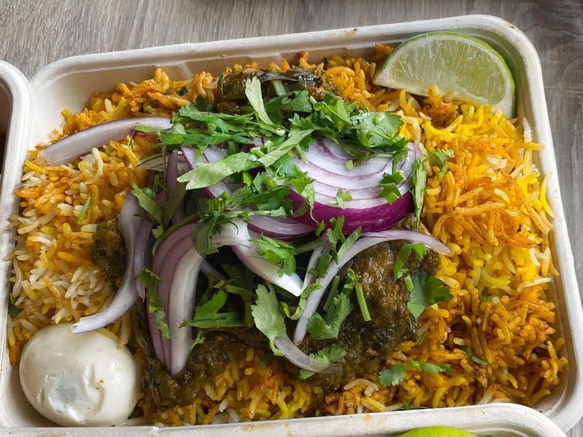 Gongura Chicken Biriyani