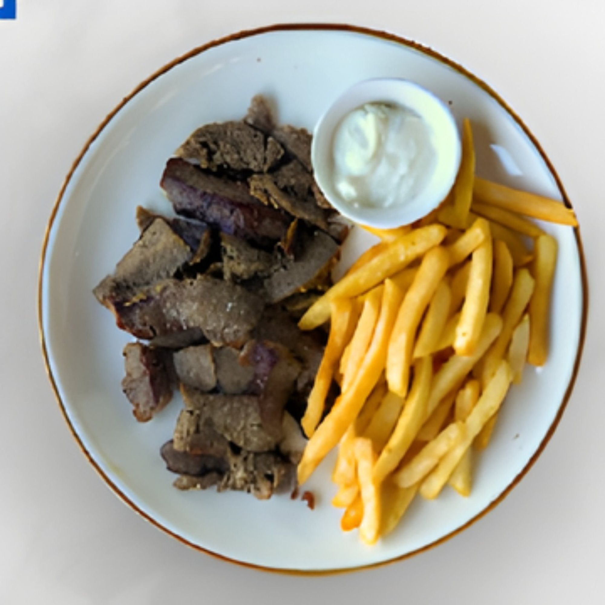 Kids Gyro Plate