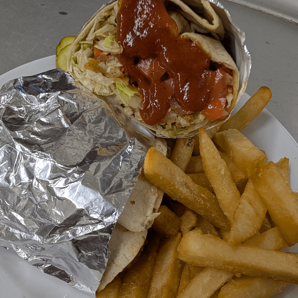 Breaded Chicken Wrap