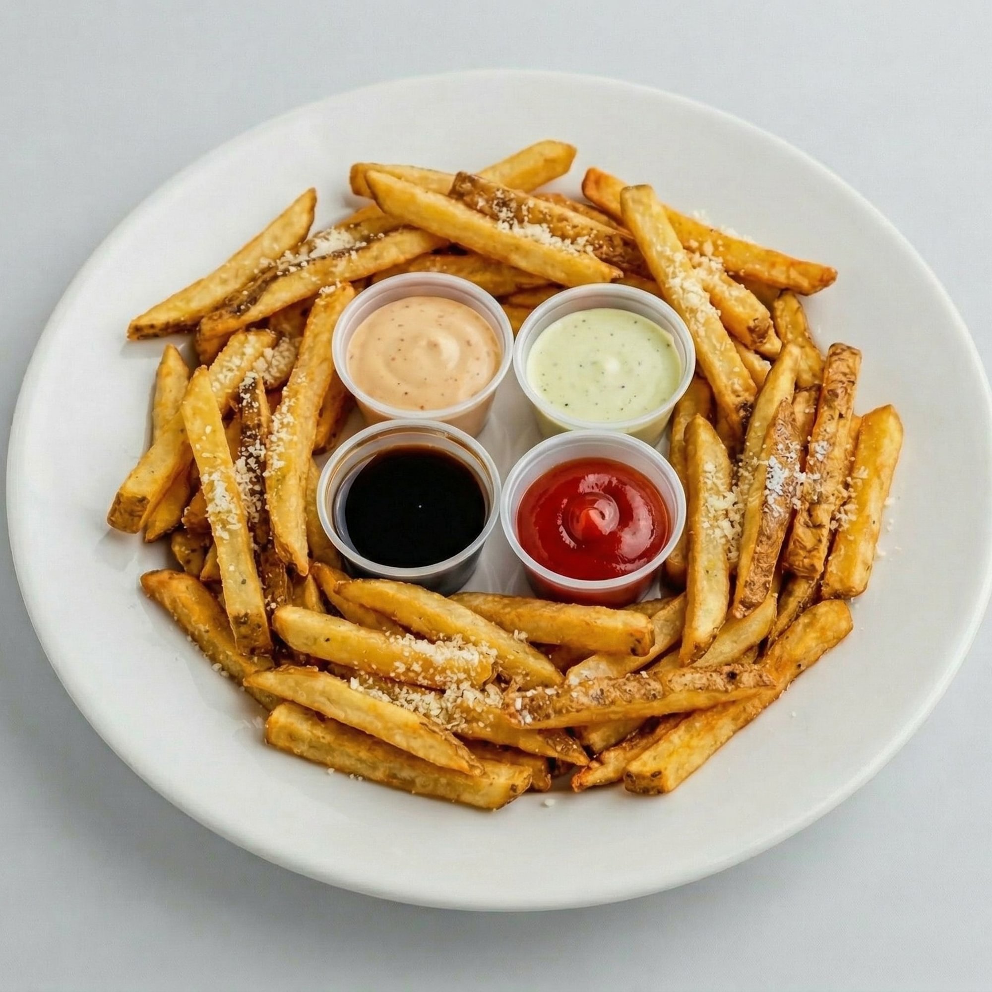Homemade French Fries with Cheese