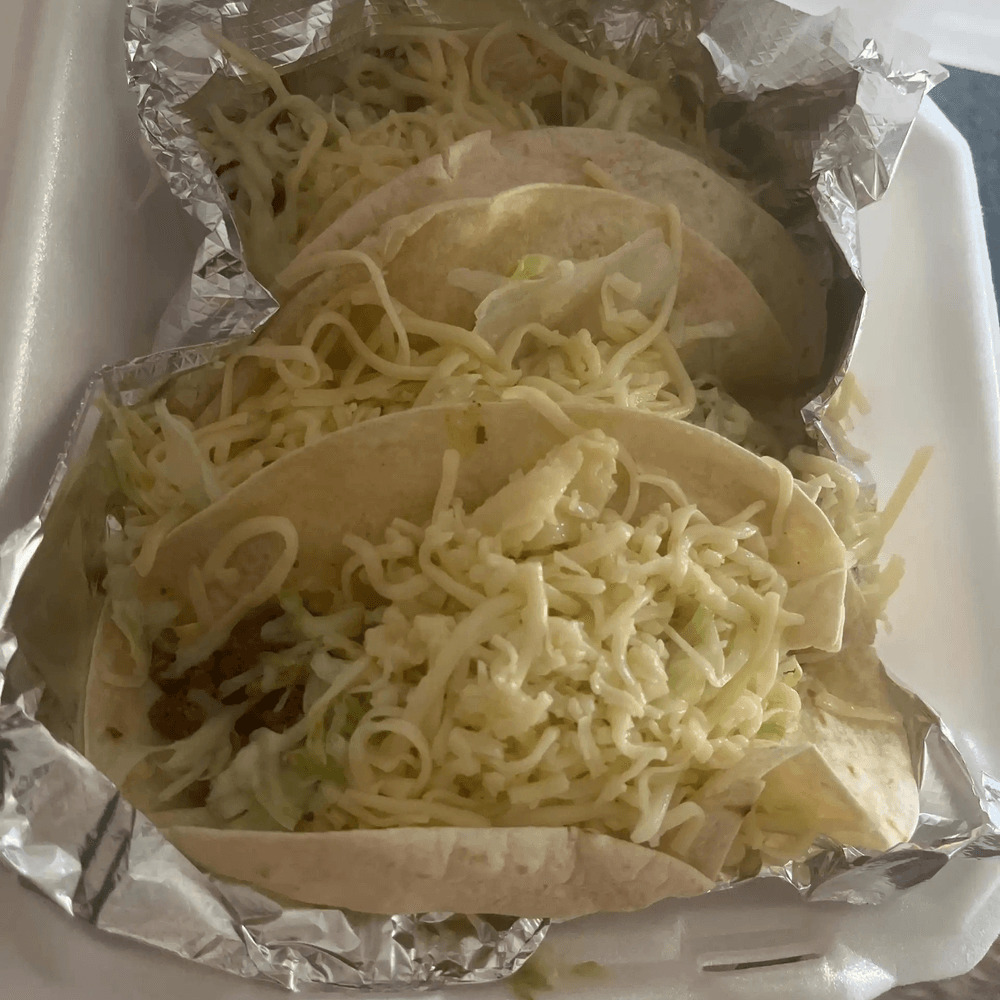 (3) Beef Soft Tacos