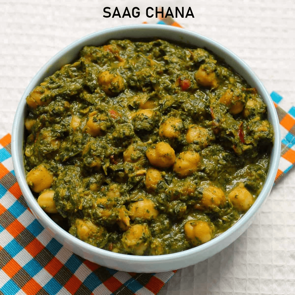 26. Saag Chana