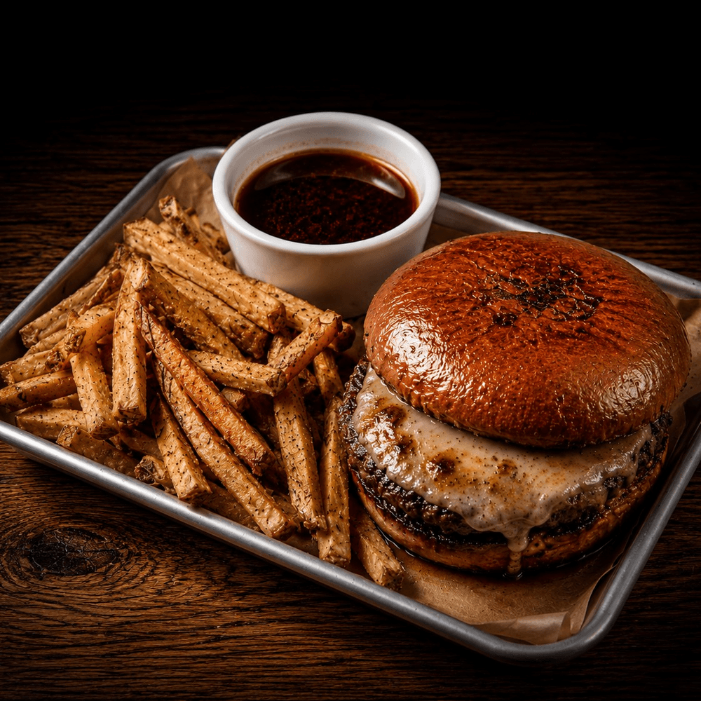 Birria Cheeseburger