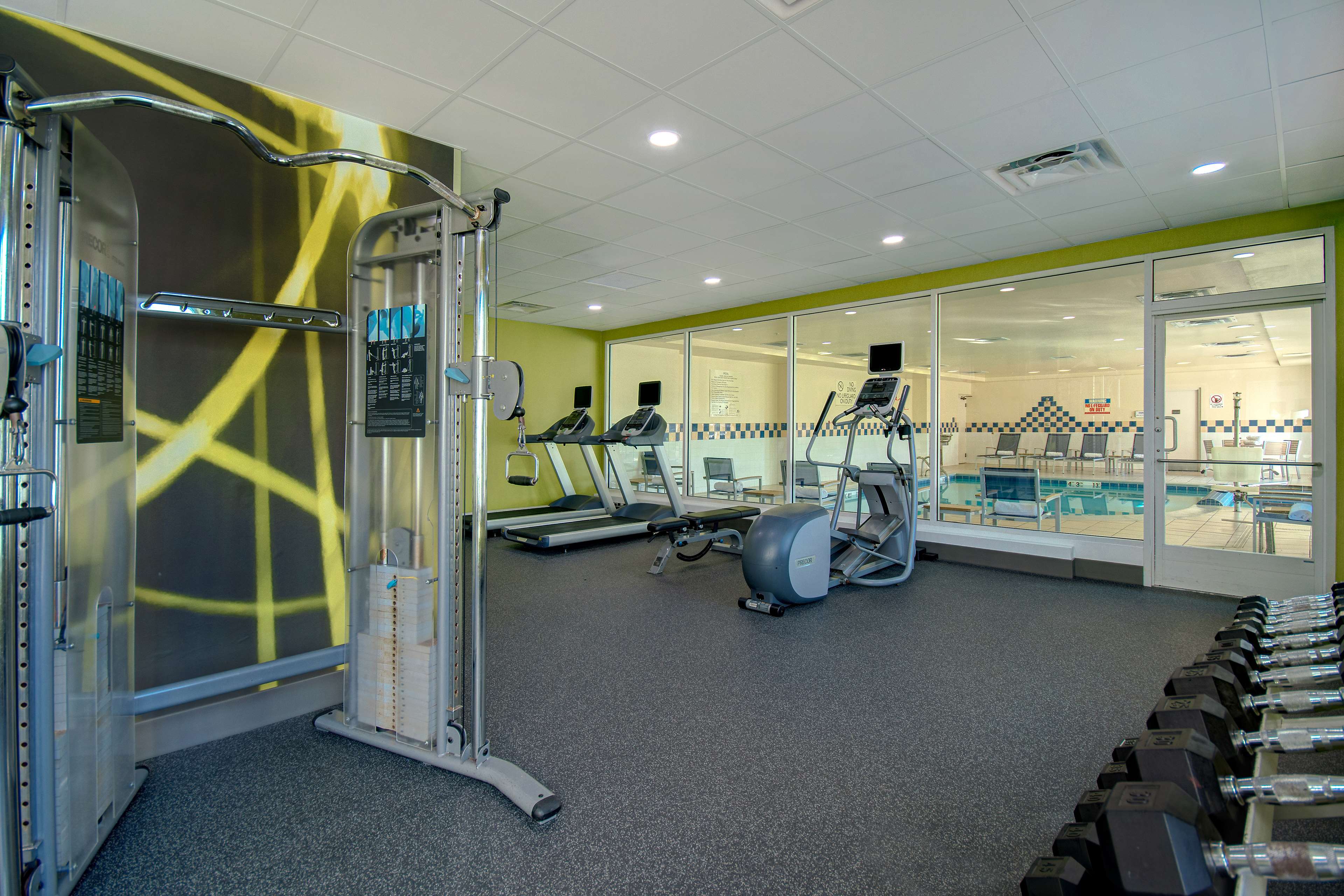 Health club  fitness center  gym