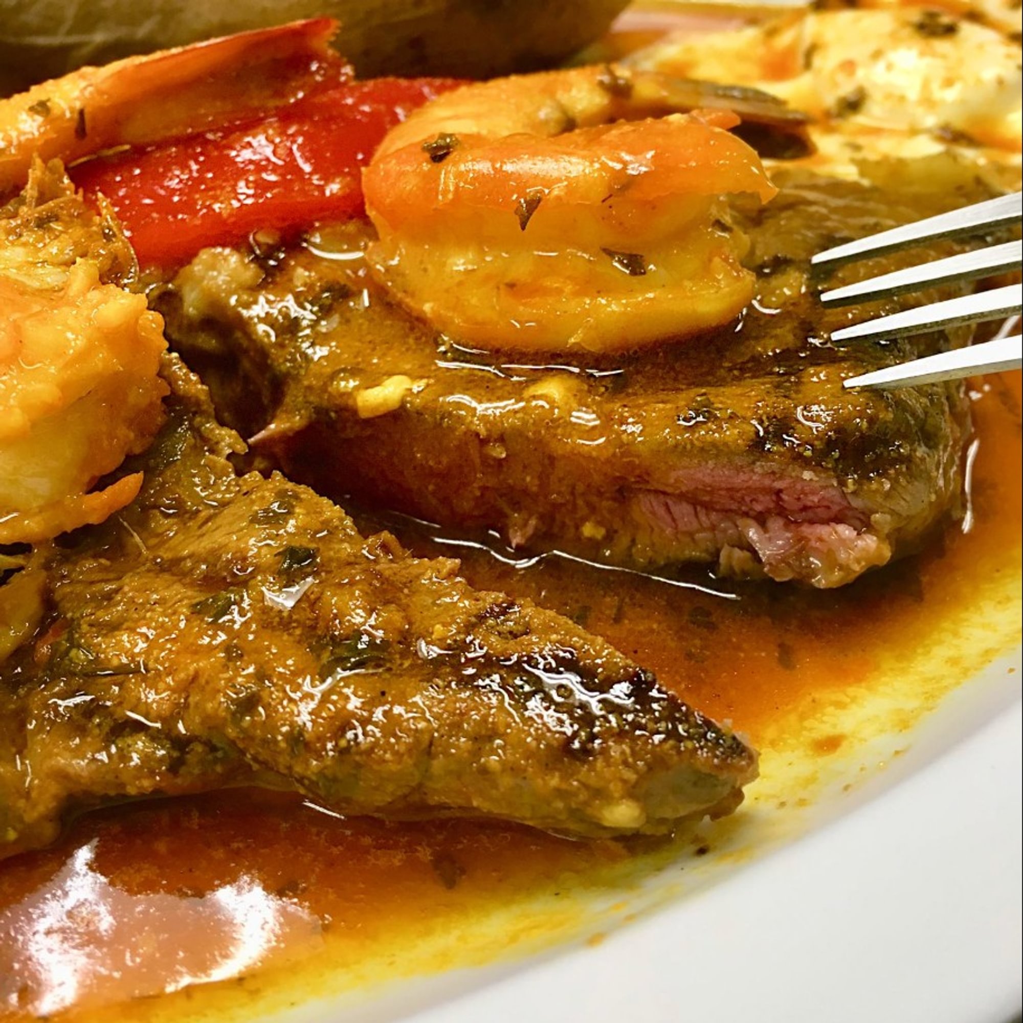 Surf & turf plate