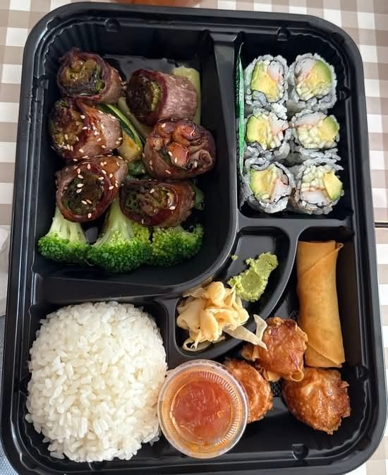 Beef Negimaki Bento Box