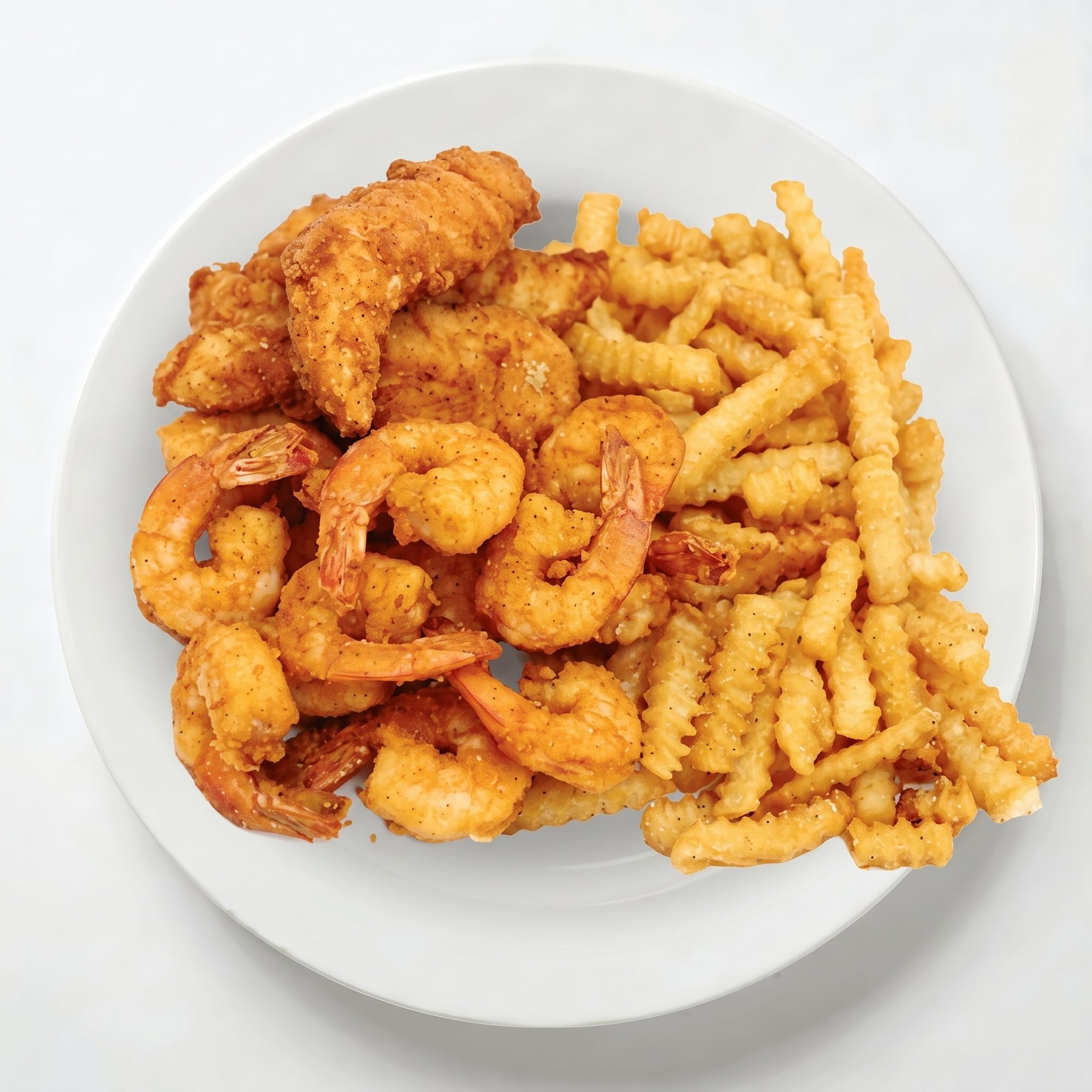 Shrimp & Tenders Menu