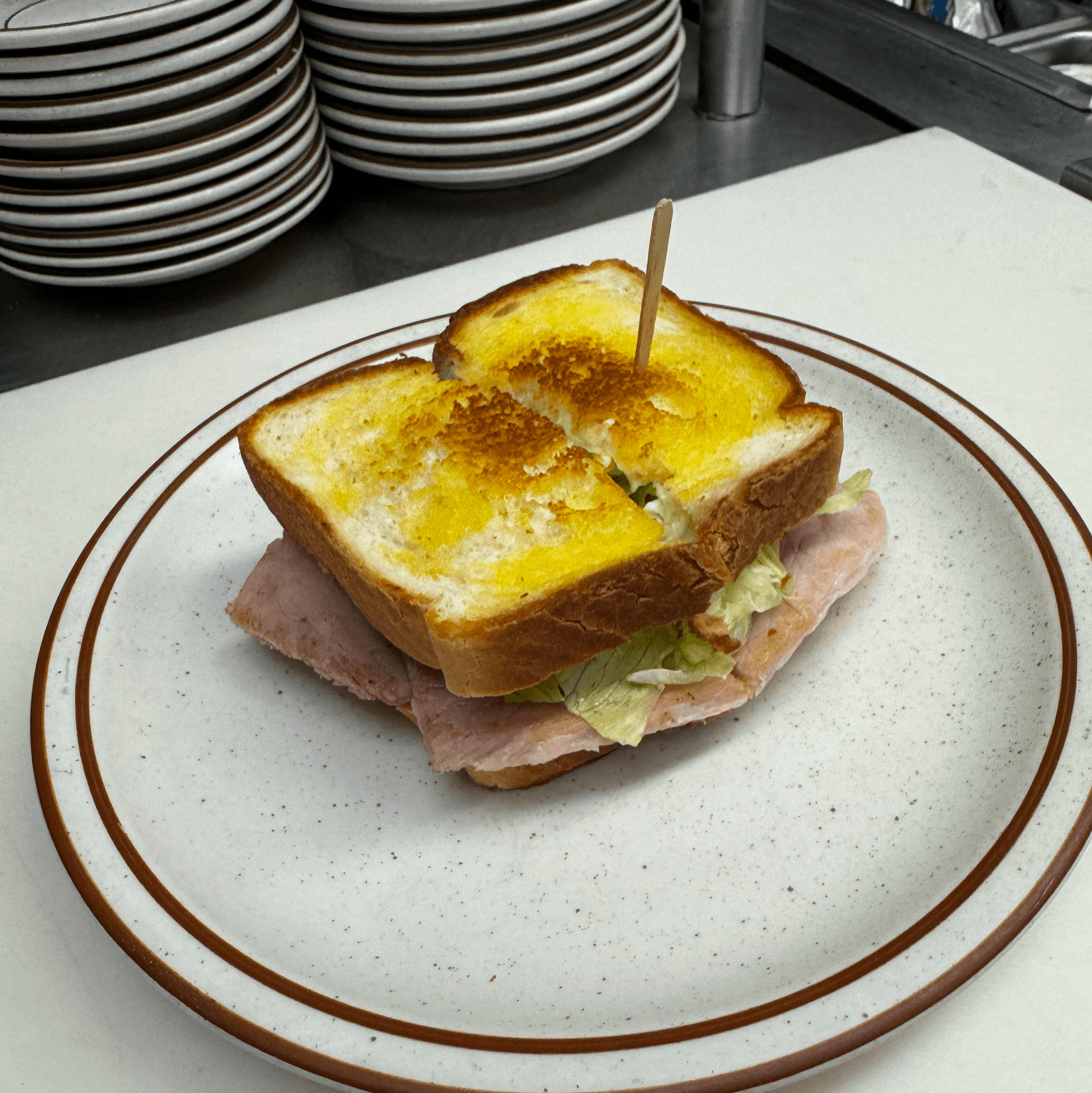 Grilled Ham & Cheese
