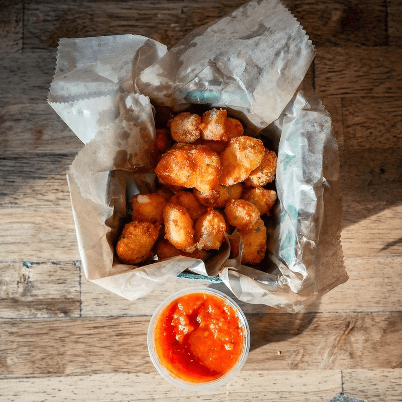 Maggie's Garlic Cheese Curds