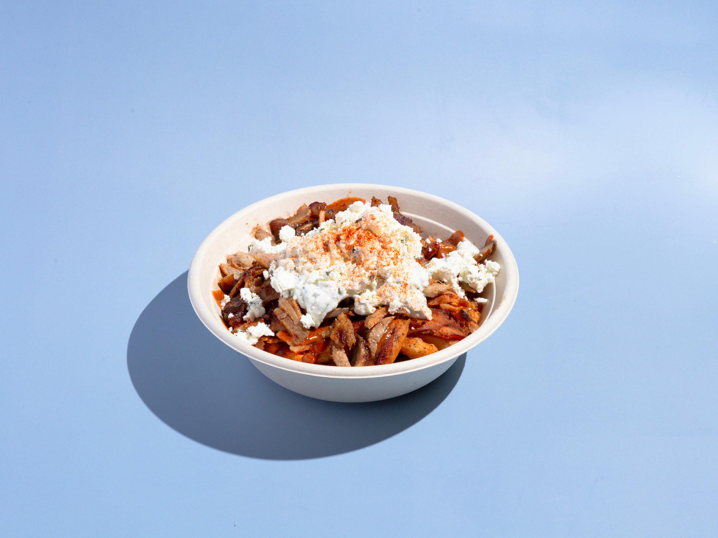 Loaded Greek Fries