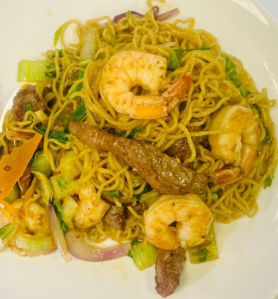 Surf N Turf Yaki Soba