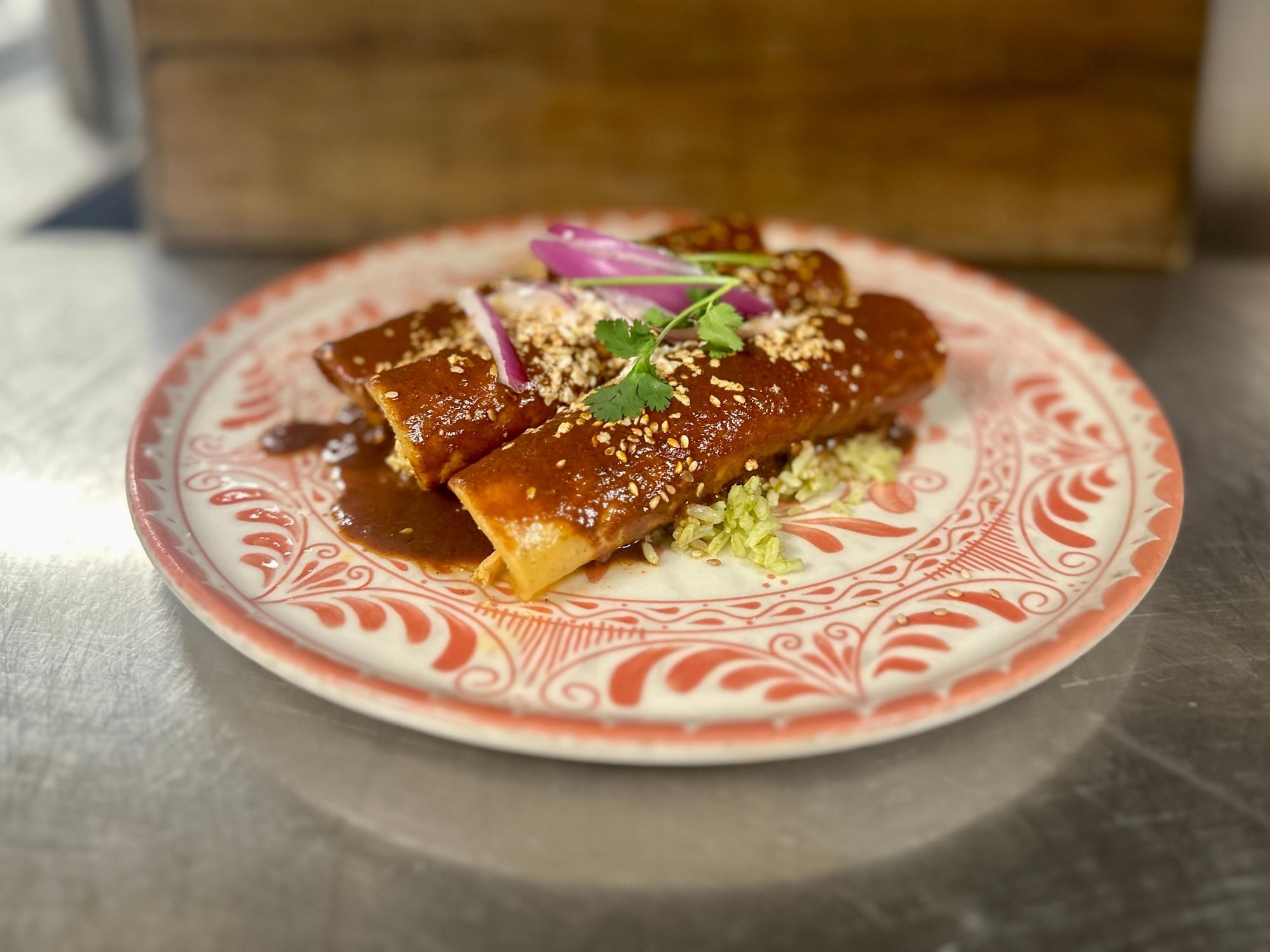 Enchiladas Pollo Mole