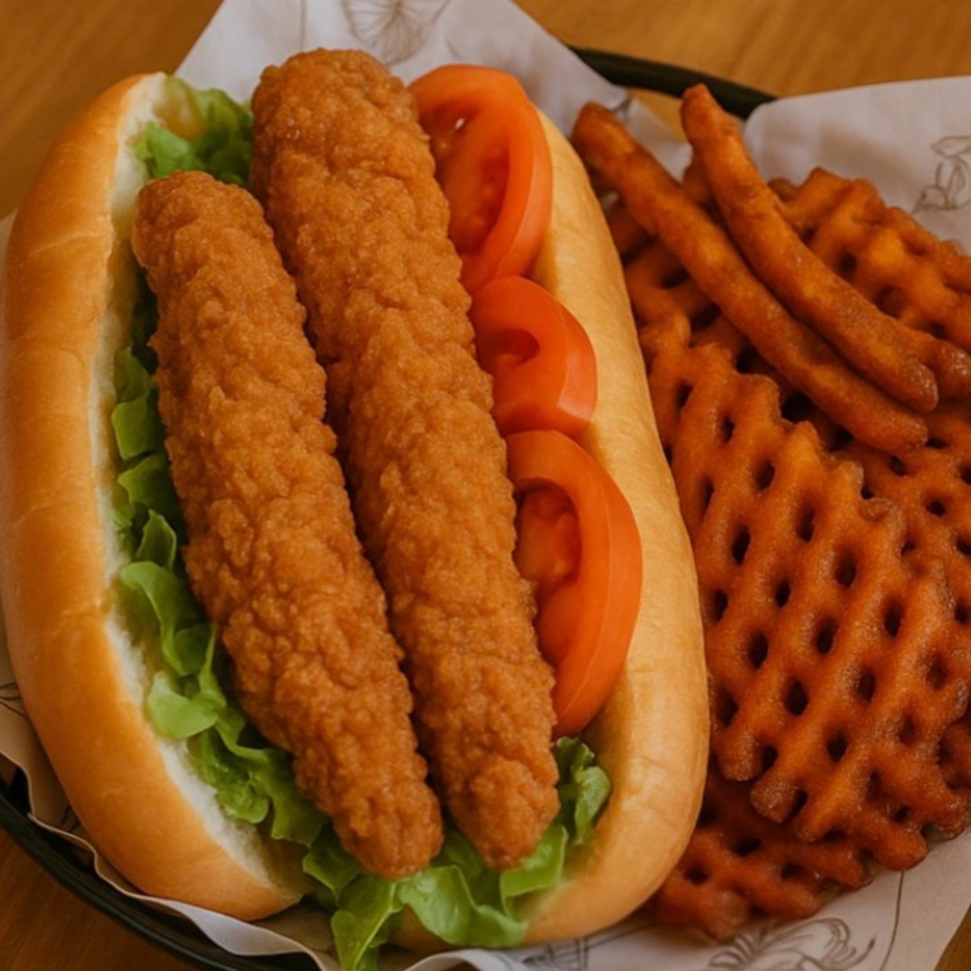 Tilapia Po'Boy