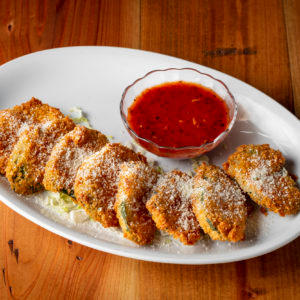 Hand Battered Zucchini Crisps
