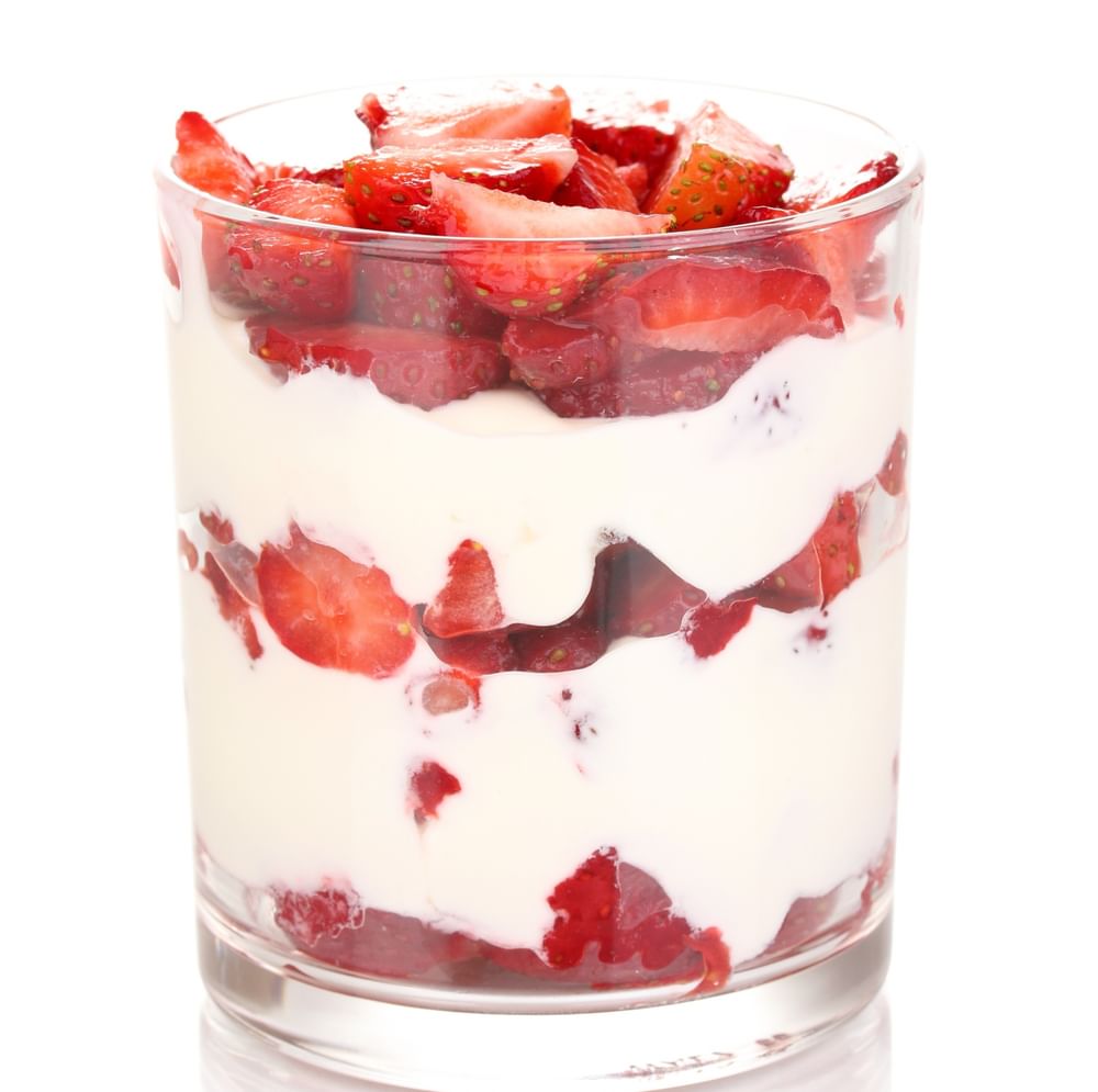 Strawberries with Cream