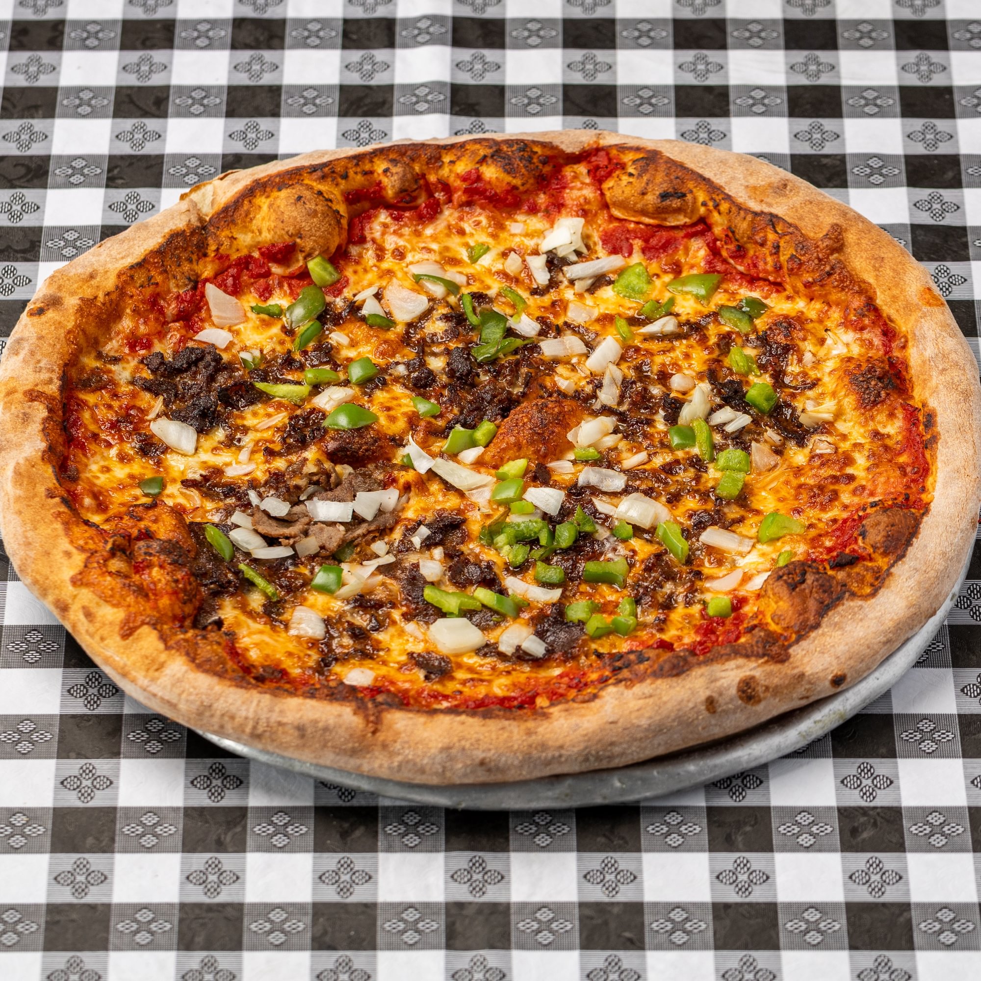 Philly Cheesesteak Pizza