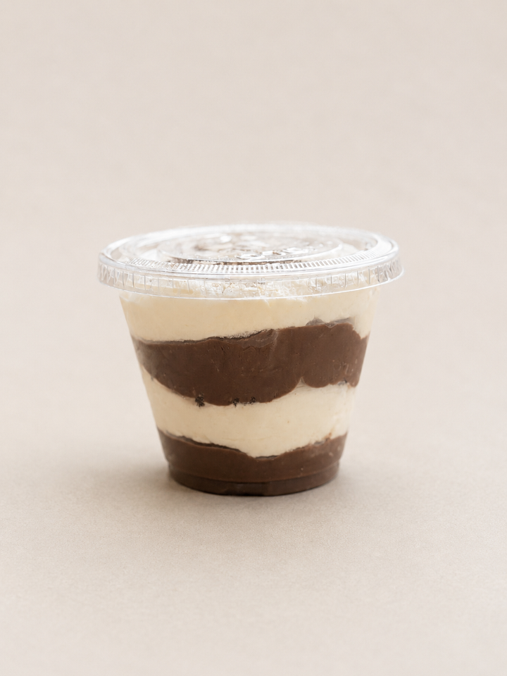 Chocolate Pudding with Brownie Crumble and Whip (No Gluten)
