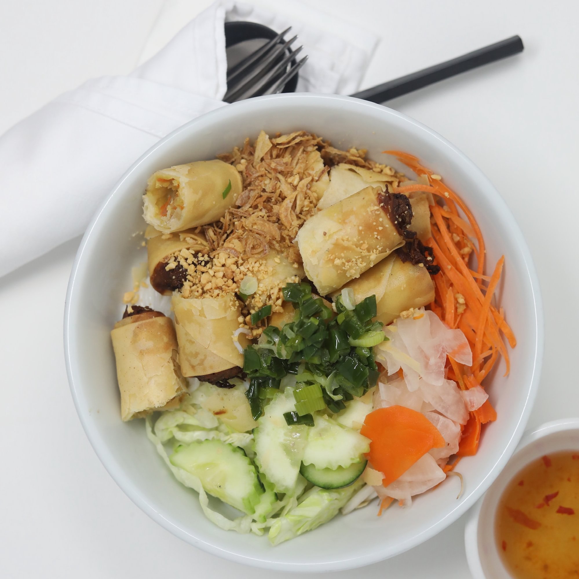 Vermicelli Spring Rolls Bowl / Bún Chả Giò