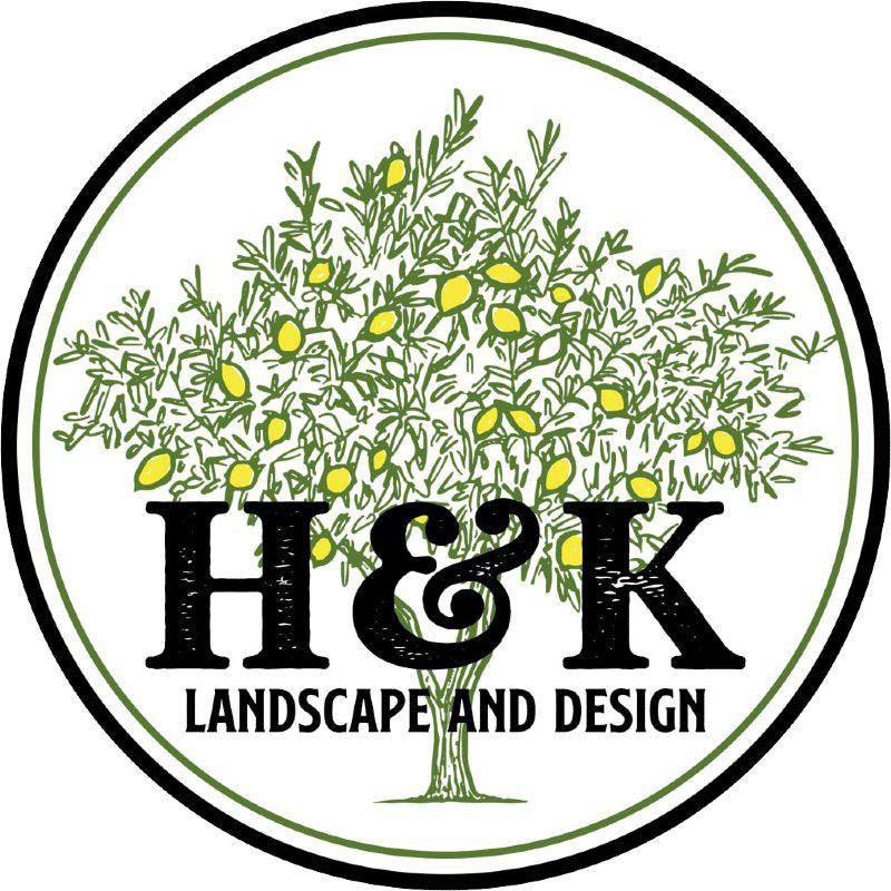 H&amp;K Landscape and Design Logo