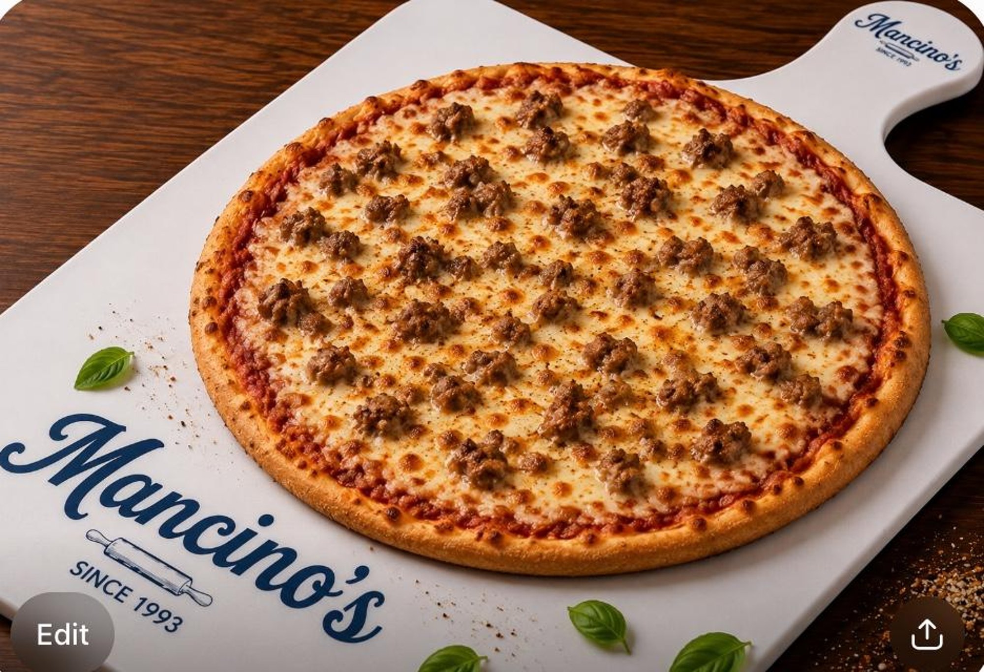 Medium 1 Topping Pizza