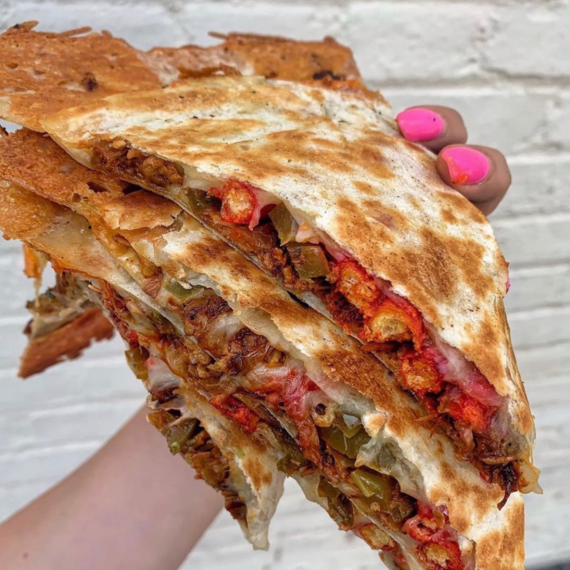 Flaming Hot Cheetos Quesadilla