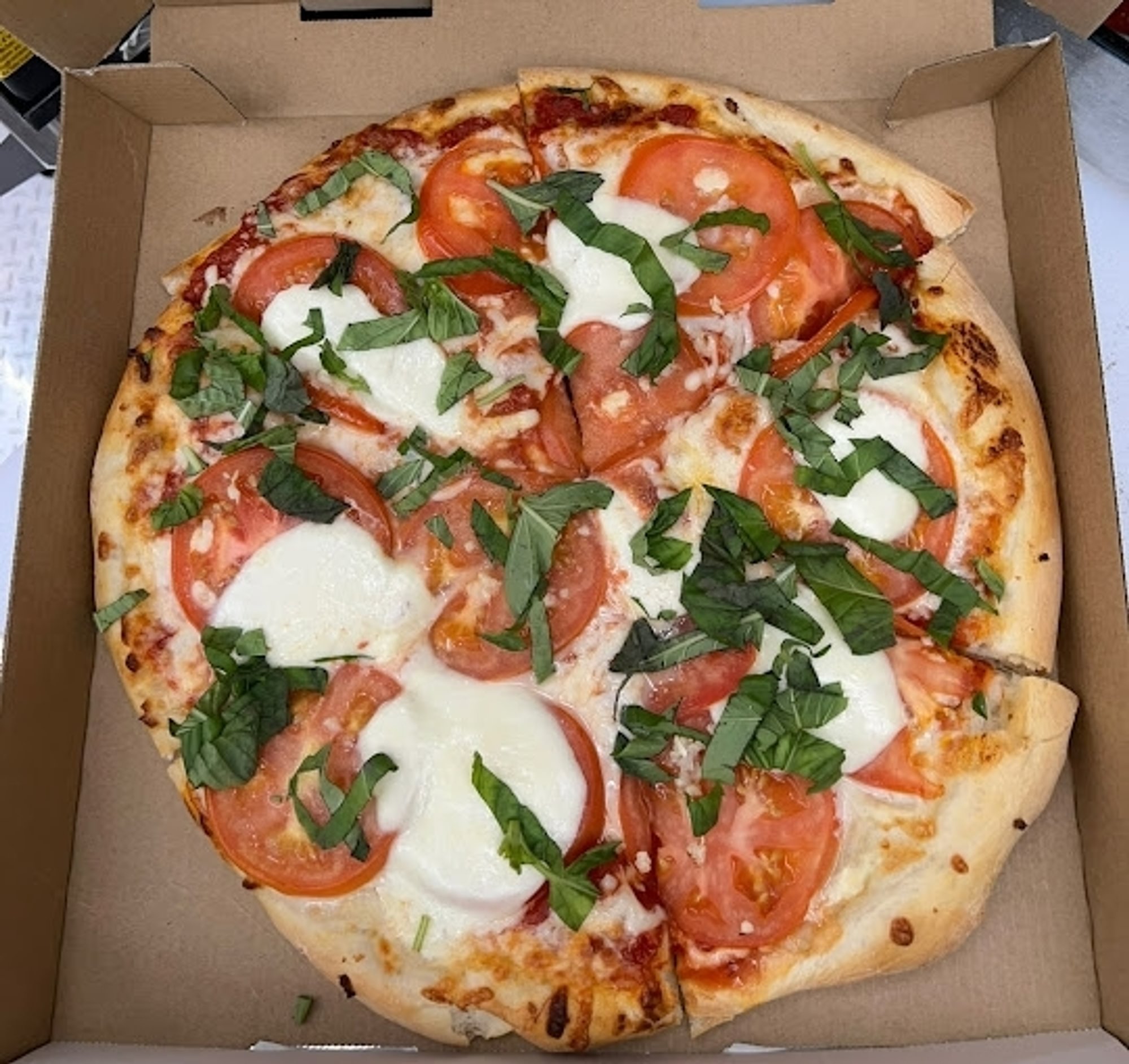 Margherita pizza