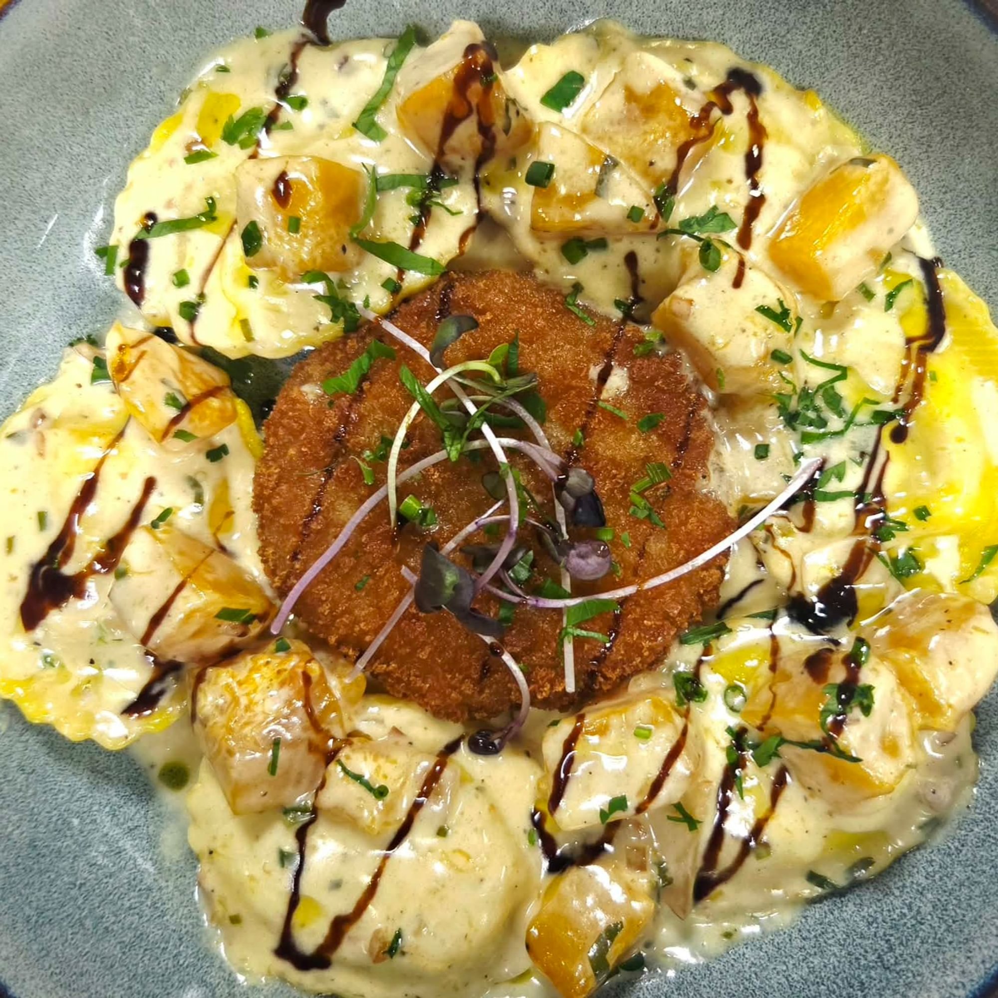 CRABCAKE RAVIOLI