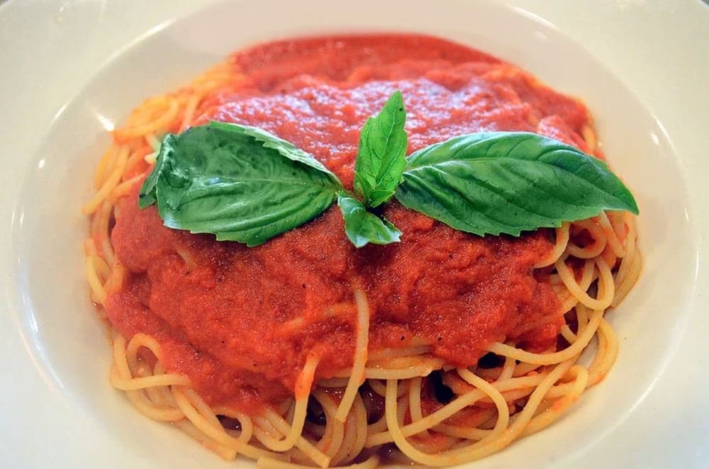 Pasta with Marinara Sauce