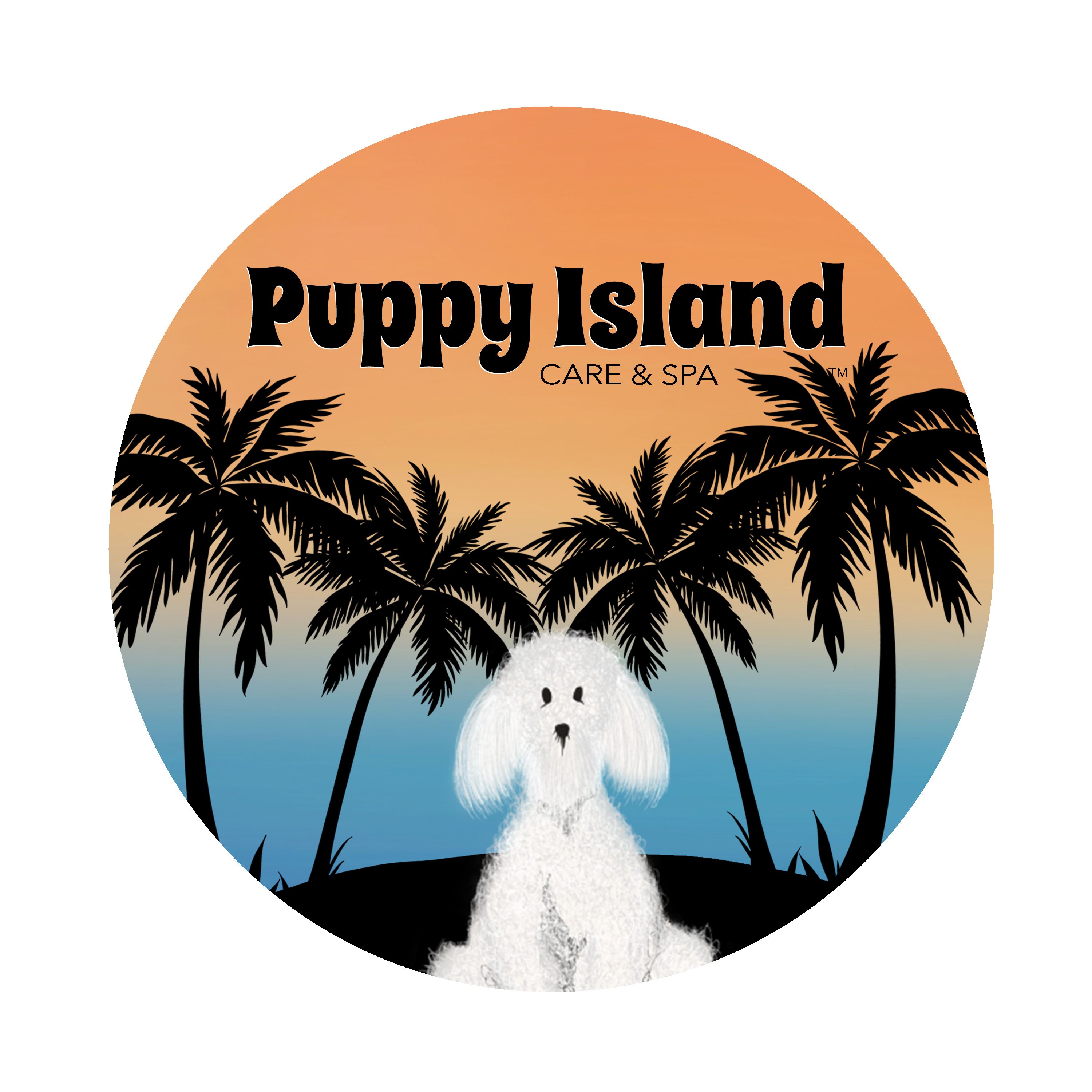 Puppy Island Care &amp; Spa Logo