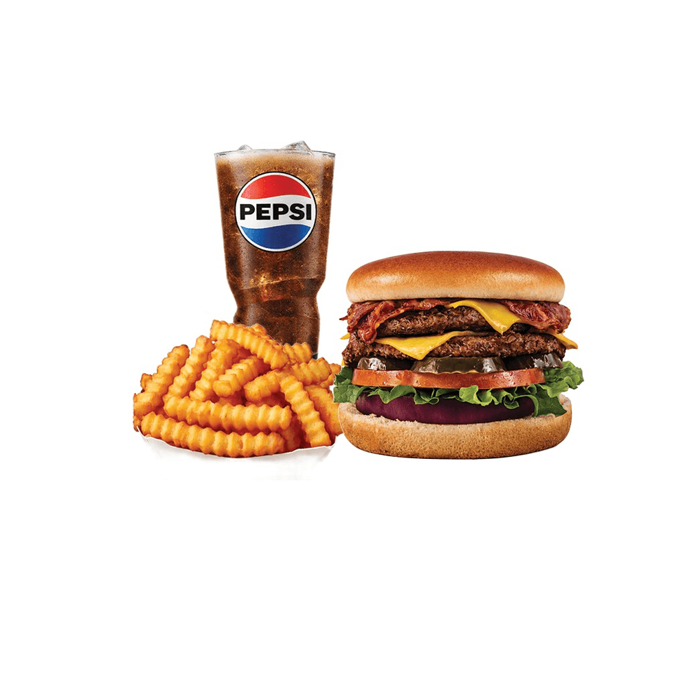 5. Double Bacon Cheeseburger Combo