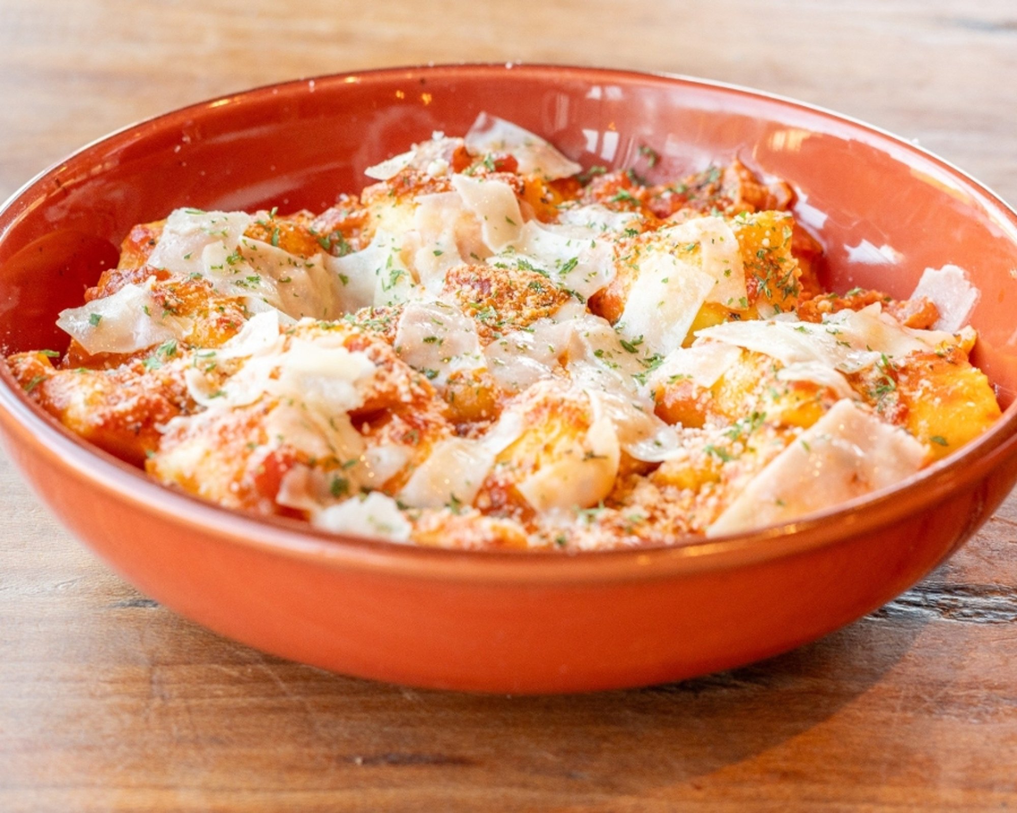 Tomato Alfredo Gnocchi