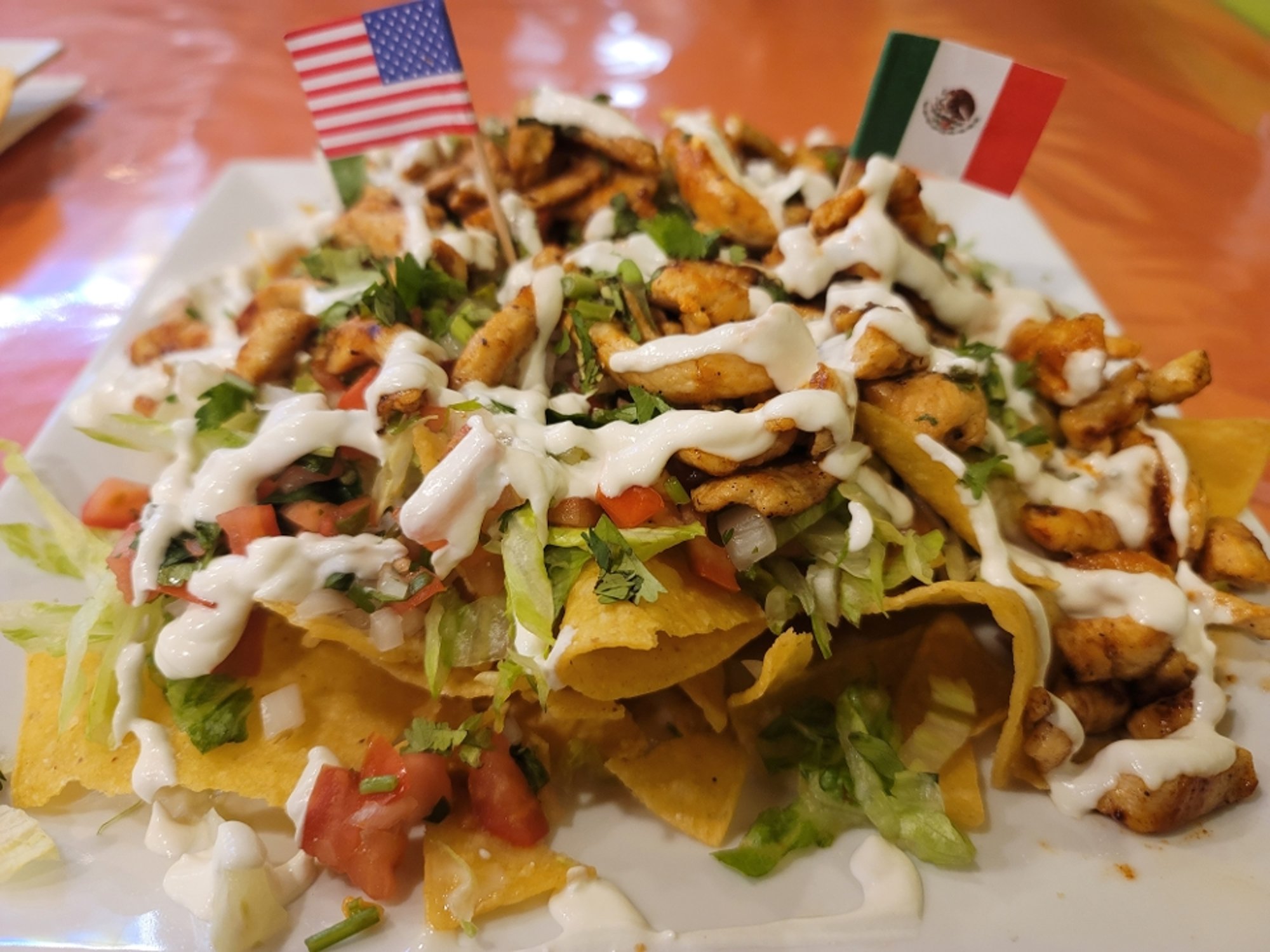 create your own nachos