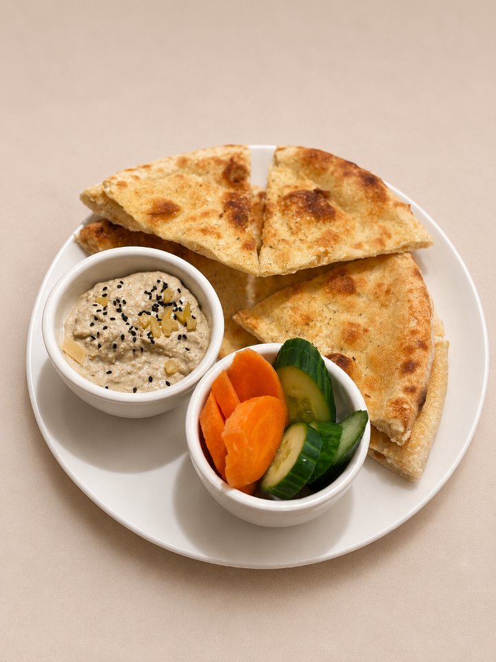Chickpea Hummus & Flatbread