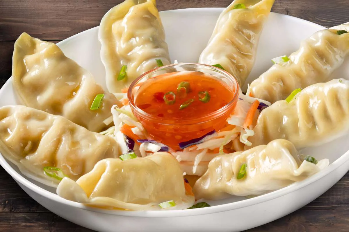 STEAMED POTSTICKERS