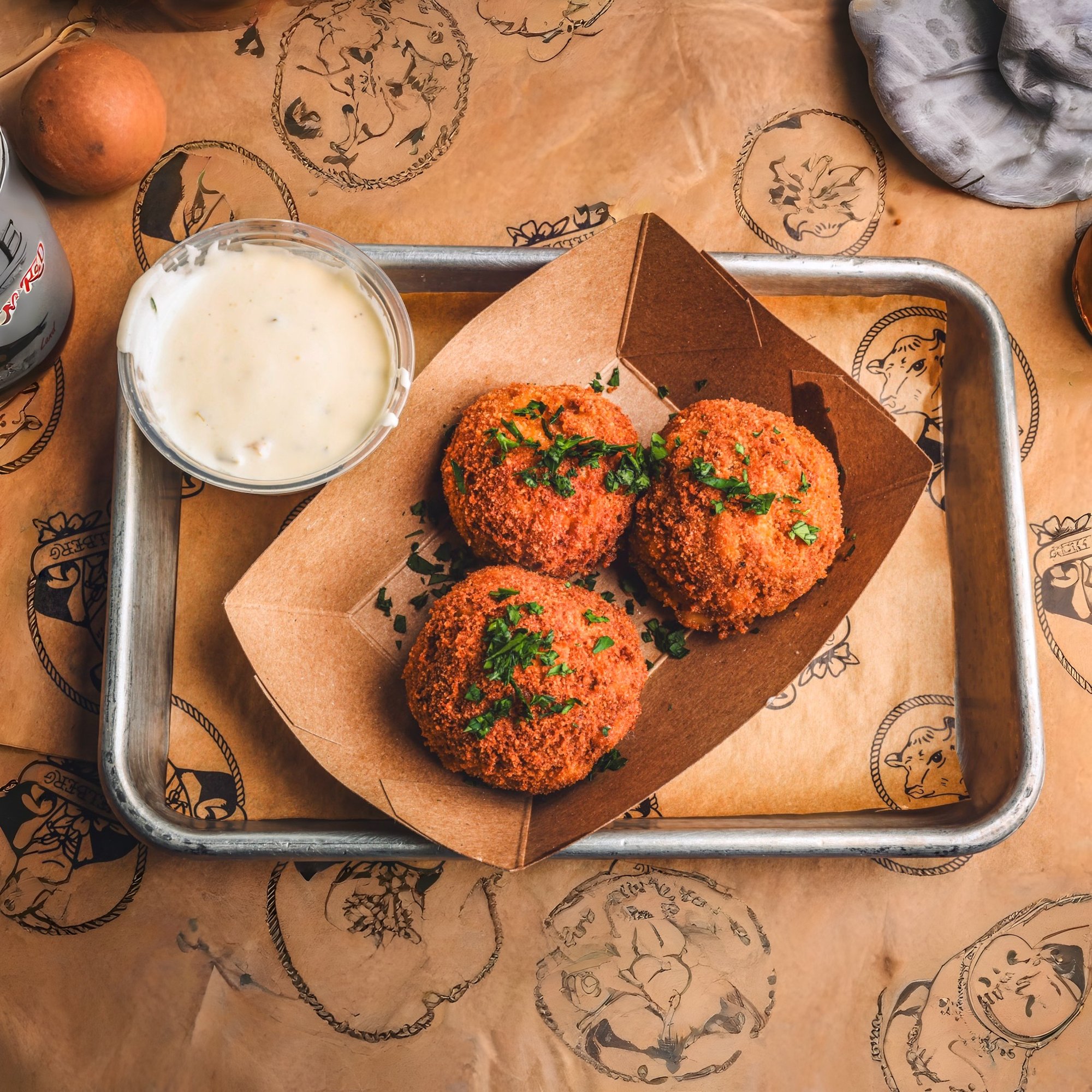 Brisket Mac Balls