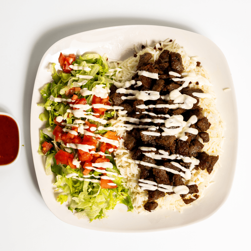 Lamb over rice