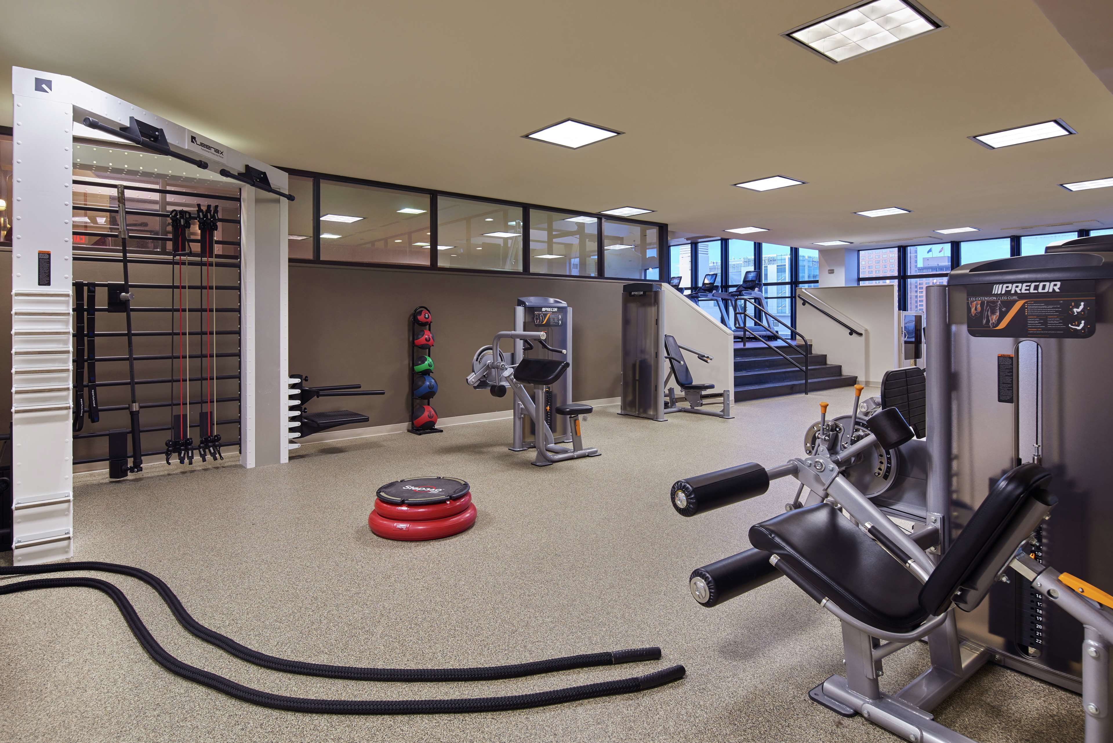 Health club  fitness center  gym