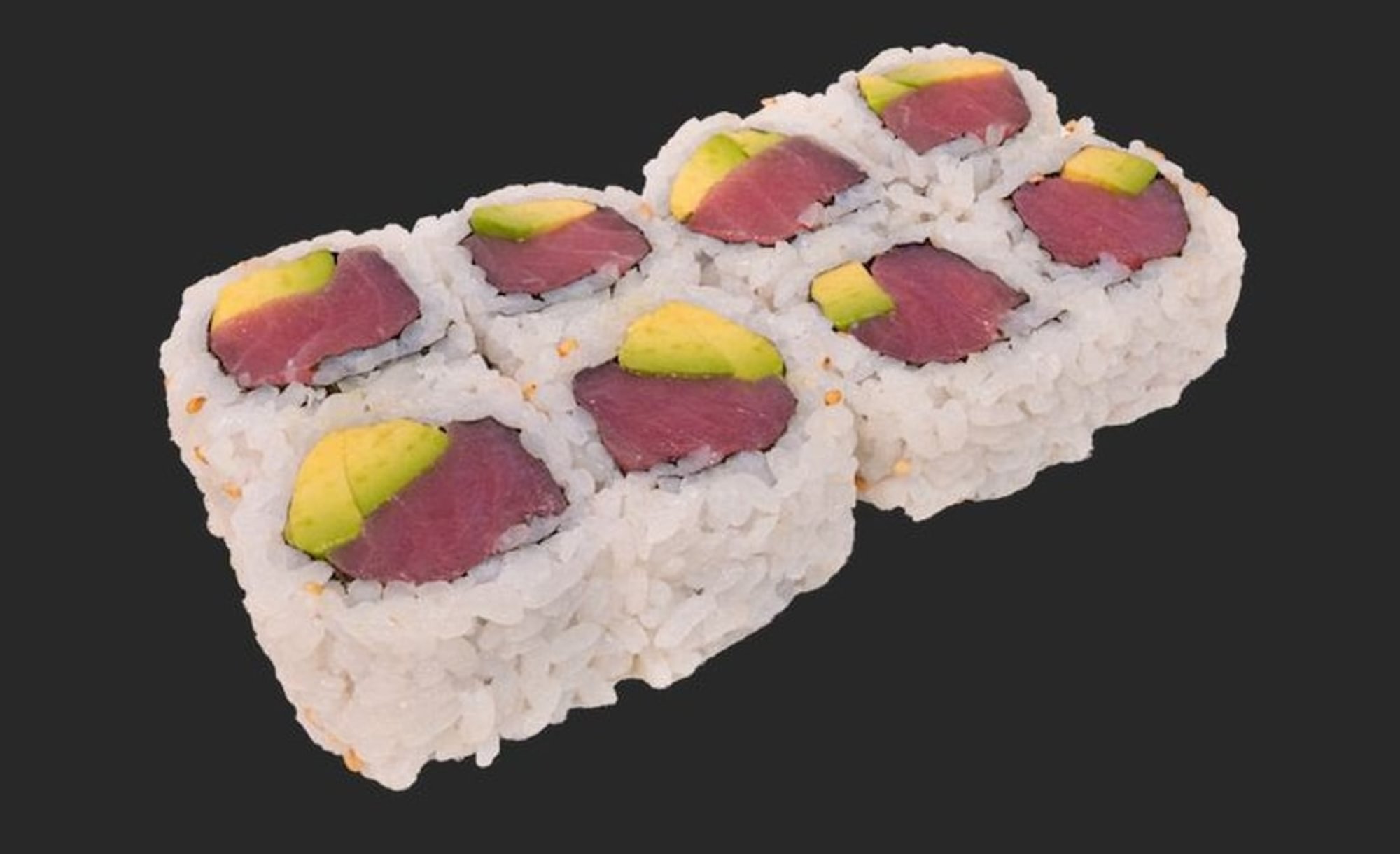R13 Tuna Avocado Roll/ Raw Fish