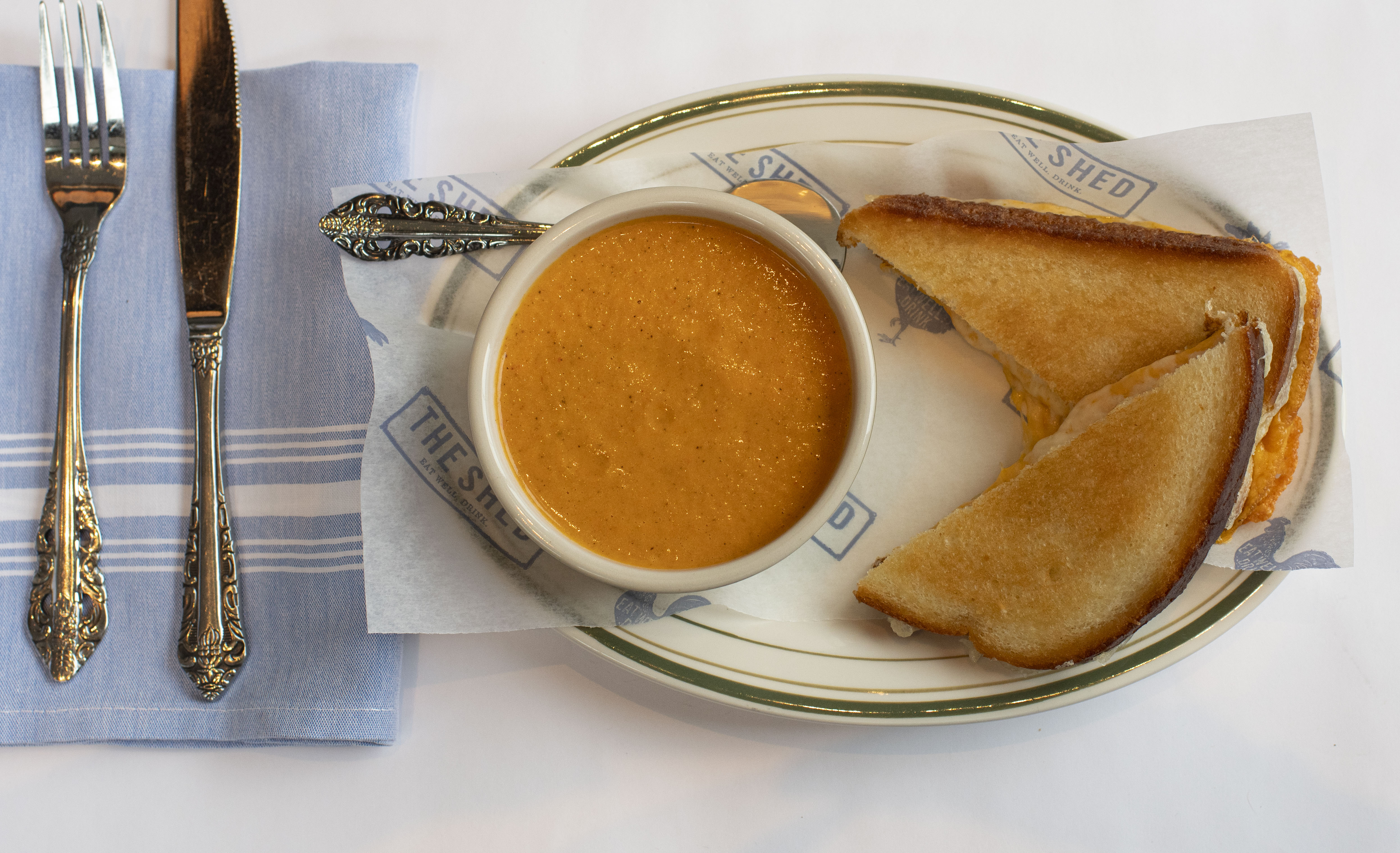 Grilled Cheese & Soup
