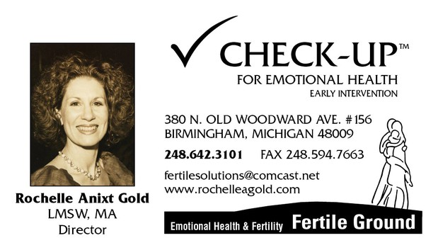 Images Check-Up for Emotional Health - Rochelle A. Gold LMSW, MA, ACSW