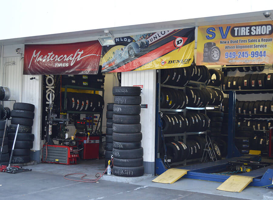 SV Tire Shop New and Used Tires Photo