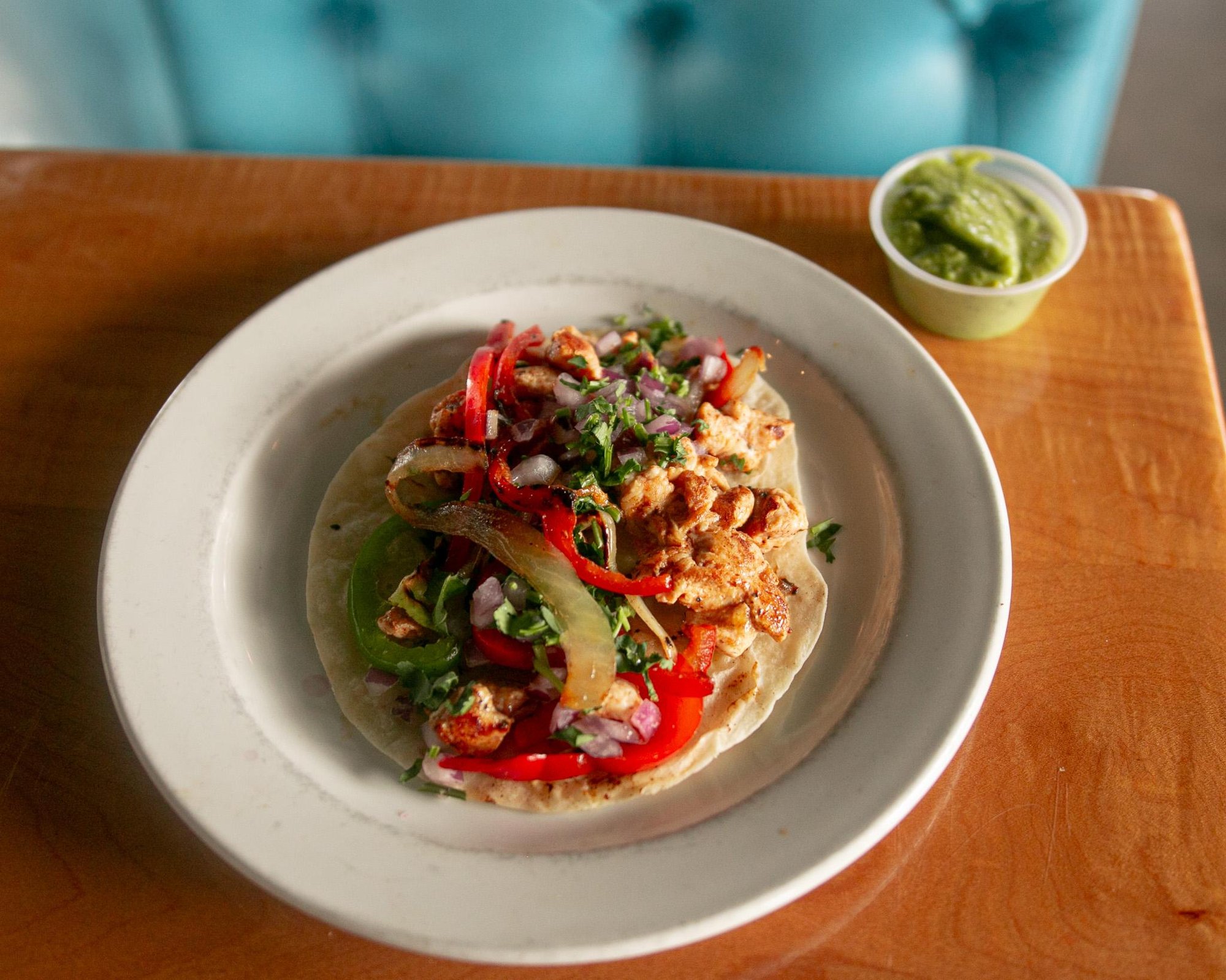 Chicken Fajita Taco