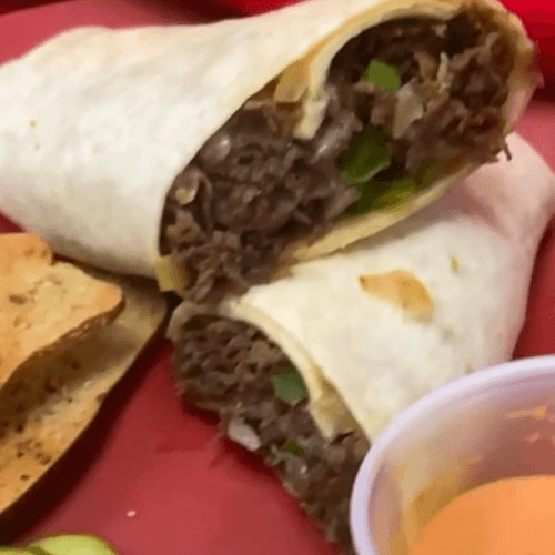Cheese Steak Wrap